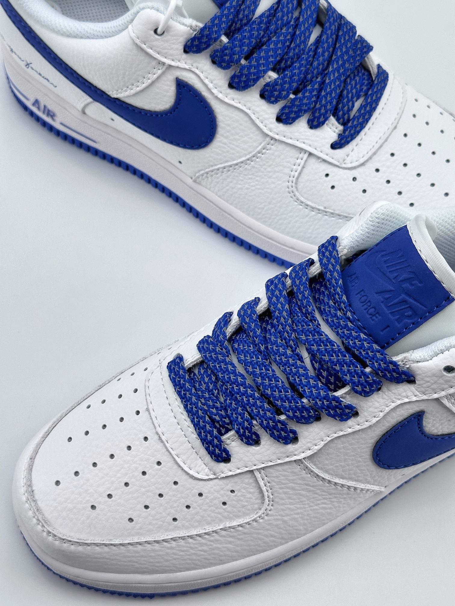 Nike Air Force 1 Low 07 Signature White Royal Blue L01718-057