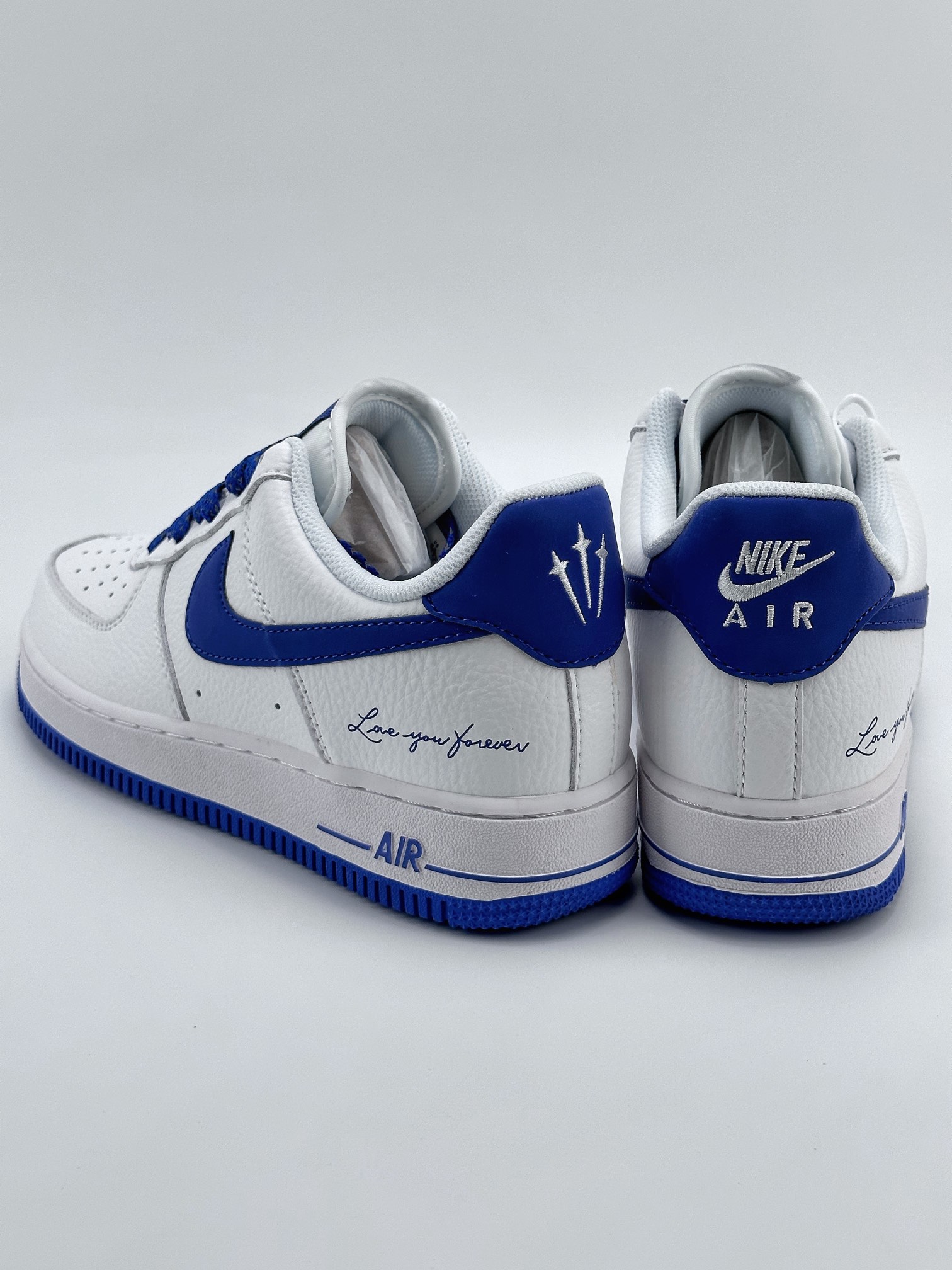 Nike Air Force 1 Low 07 Signature White Royal Blue L01718-057