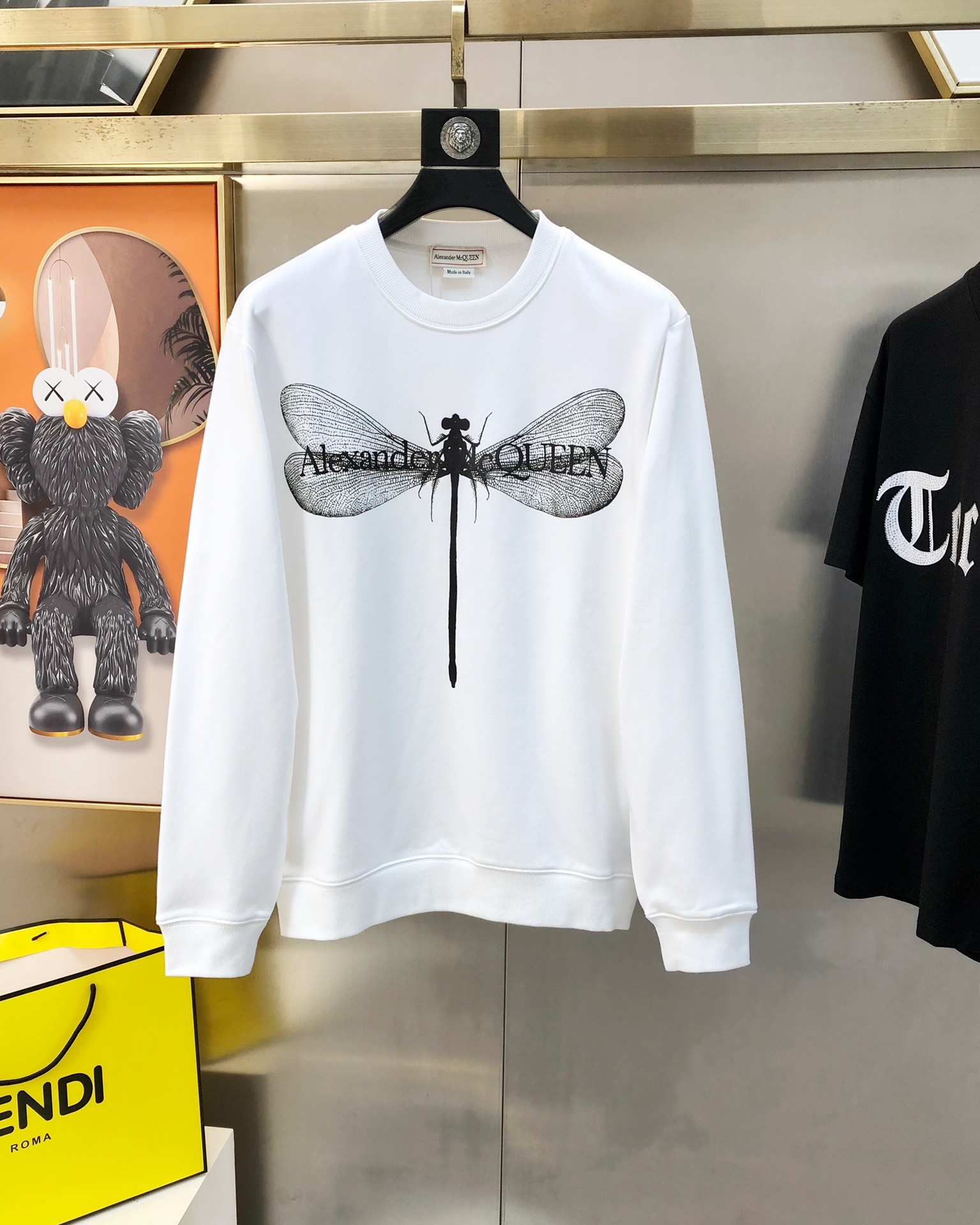 McQ*een 麦昆秋冬独家专供春夏新款原单男士休闲卫衣 ✨✨高端定制 高版本 时尚百搭爆款⚠️OS宽松