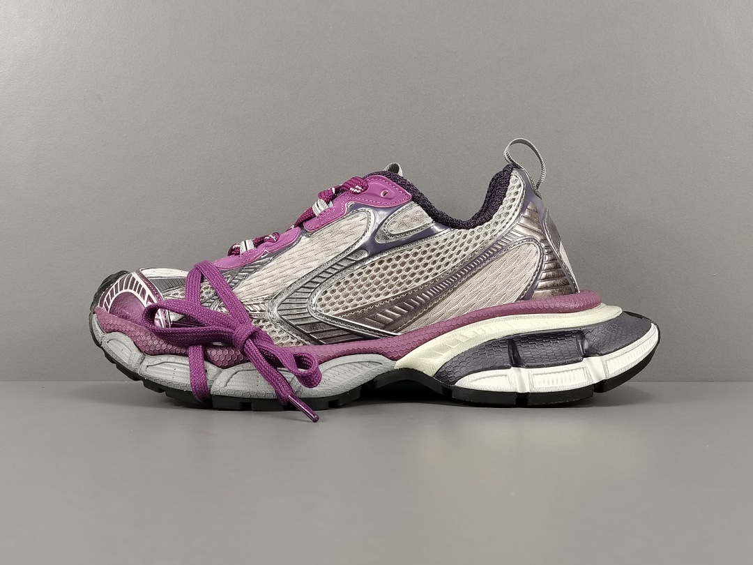 [Versión de comercio exterior: Balenciaga] Zapatos concepto exterior desgastados con cordones de malla Balenciaga 3XL g…
