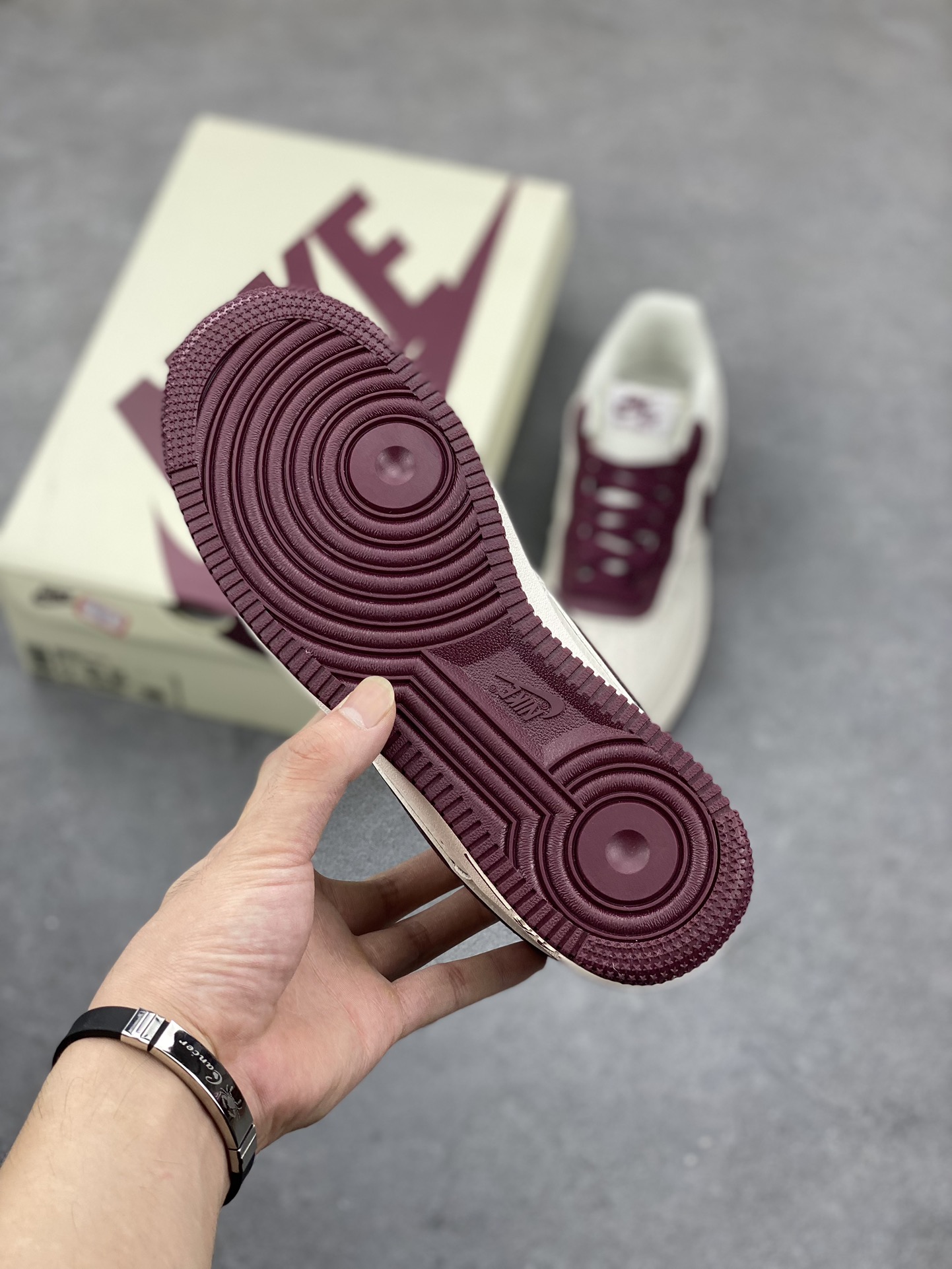 Nike Air Force 1 '07 Low: Beige & Burgundy, Classic Comfort & Style 7 i1693685129 8036 5