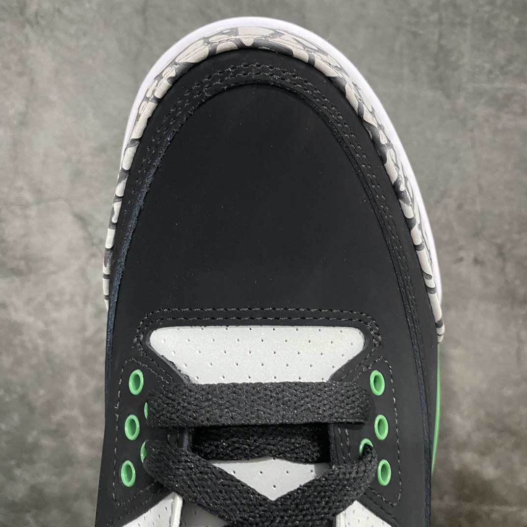 [Little Green x] Air Jordan AJ3 Retro Black Green CT8532-030