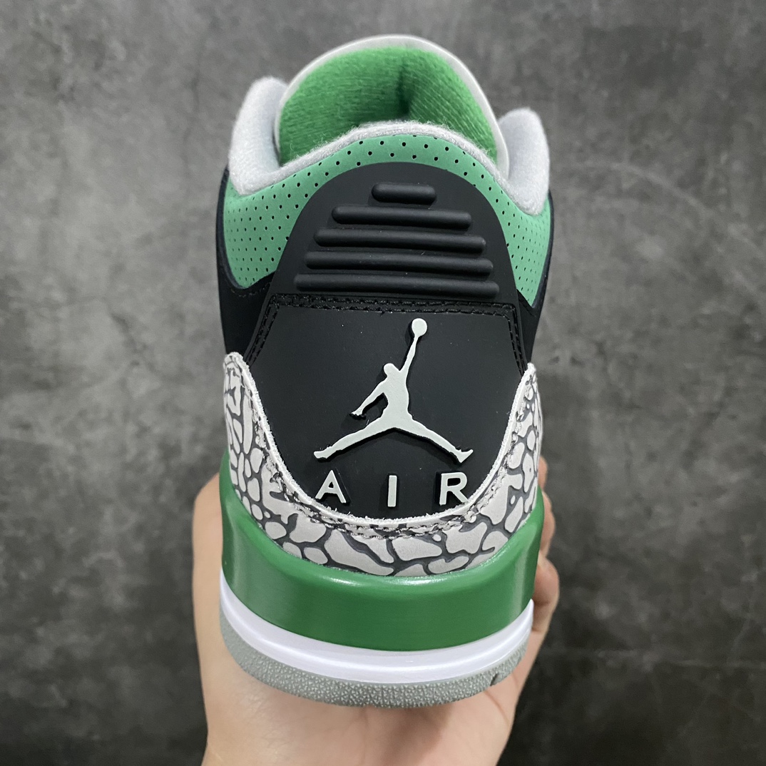 [Little Green x] Air Jordan AJ3 Retro Black Green CT8532-030