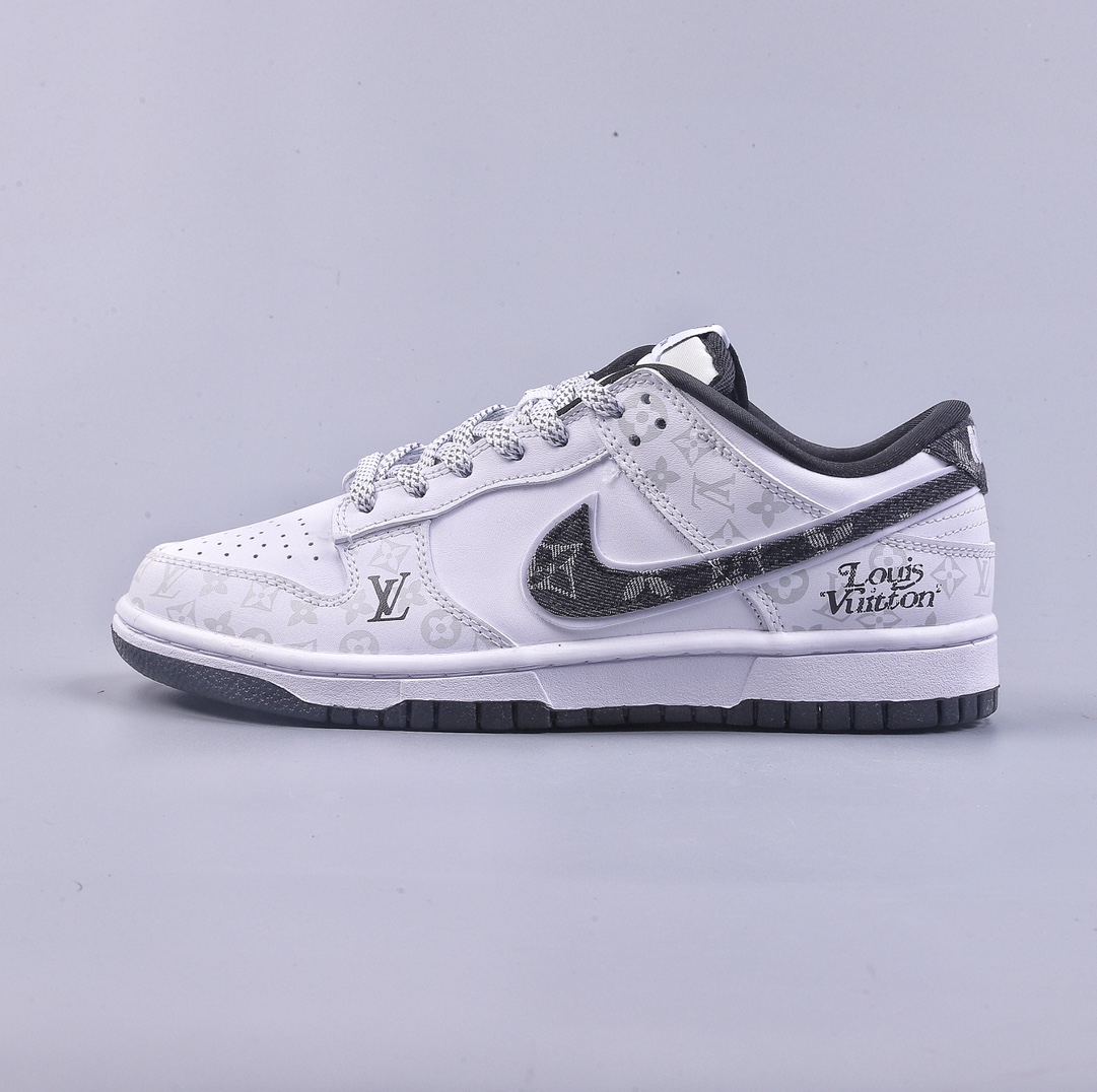 Nike SB Dunk Low 白老花LV联名 DD1391-136