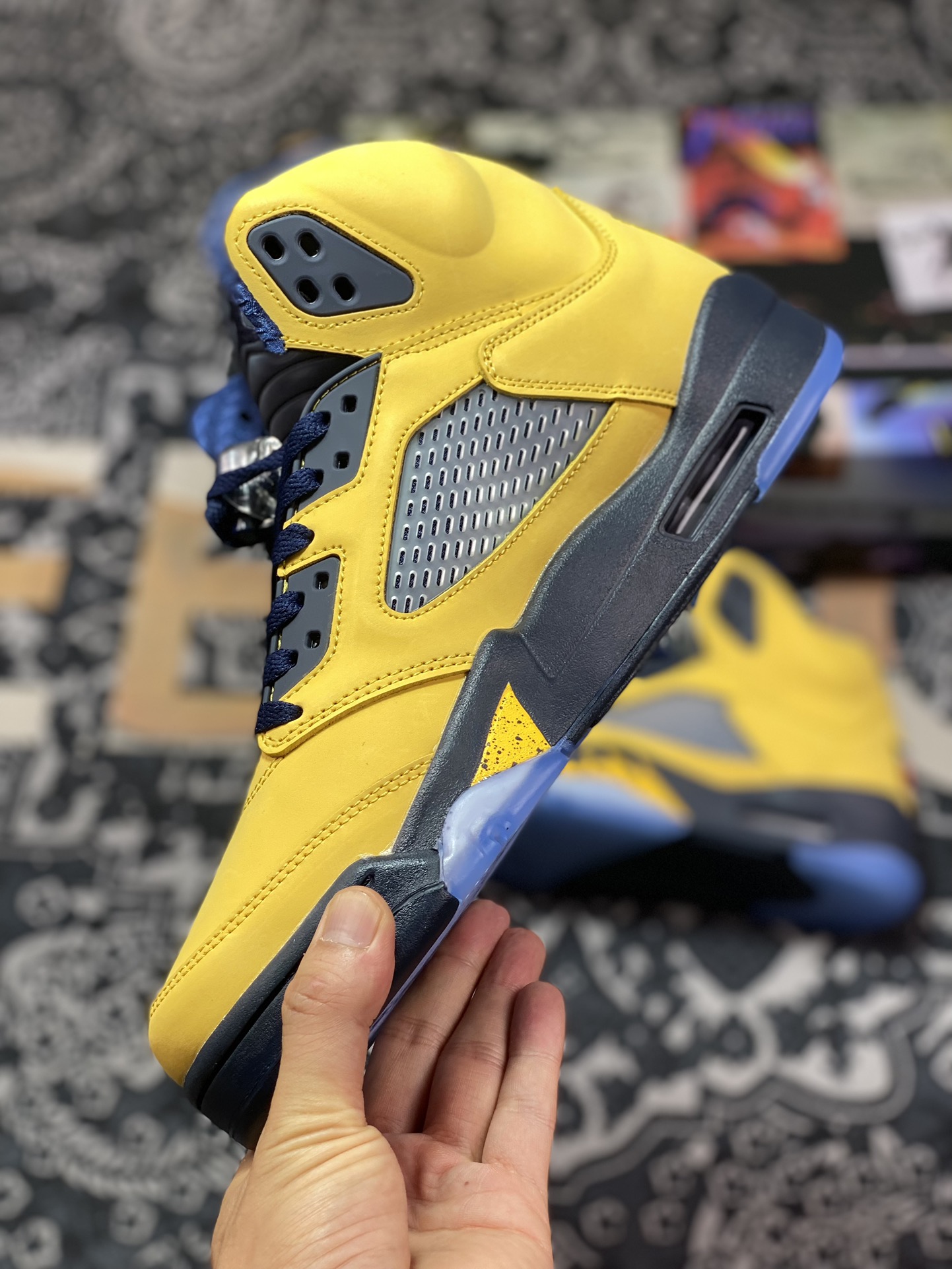 Air Jordan 5 ”Inspire” AJ5 Joe 5 University of Michigan CQ9541-704