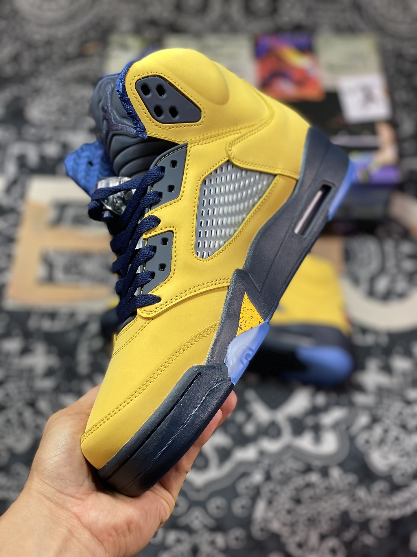 Air Jordan 5 ”Inspire” AJ5 Joe 5 University of Michigan CQ9541-704