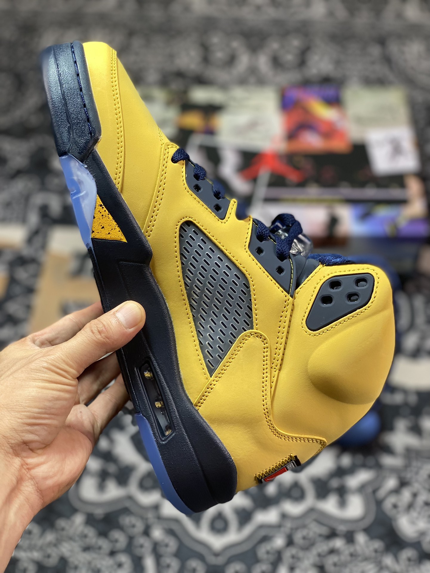 Air Jordan 5 ”Inspire” AJ5 Joe 5 University of Michigan CQ9541-704