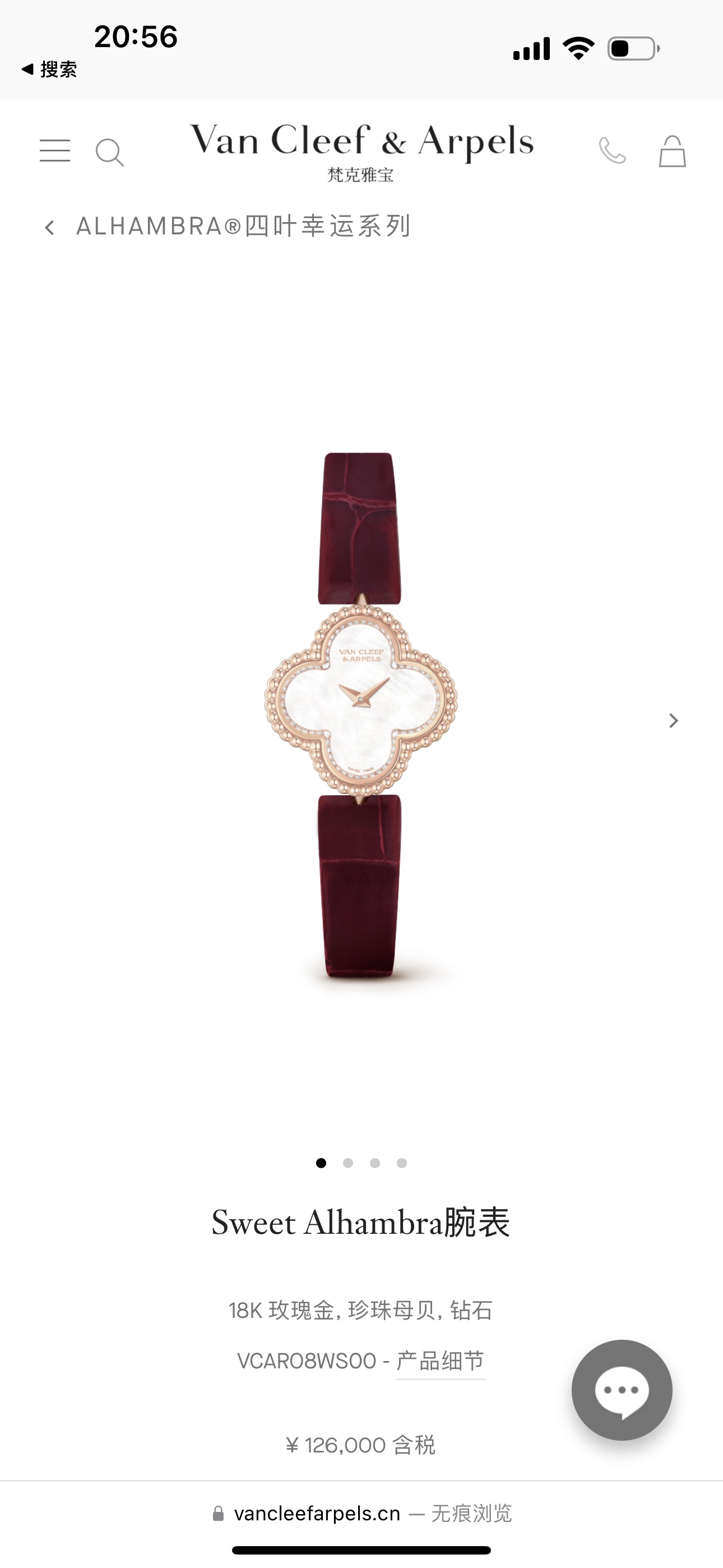 Van Cleef & Arpels Uurwerken Horloge Fashion