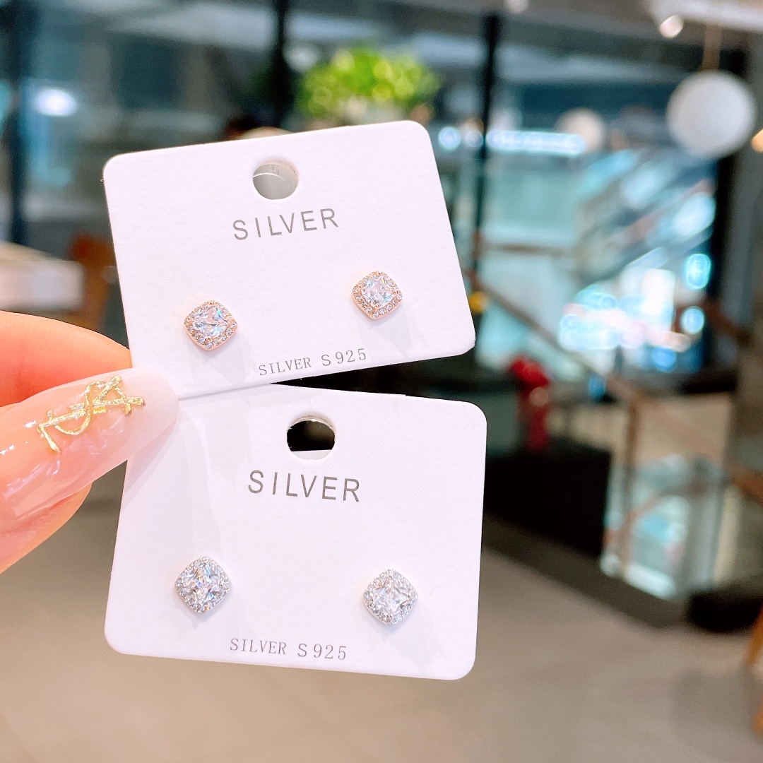 Nickel Free Silver Earrings Ethereal Birthday Gold