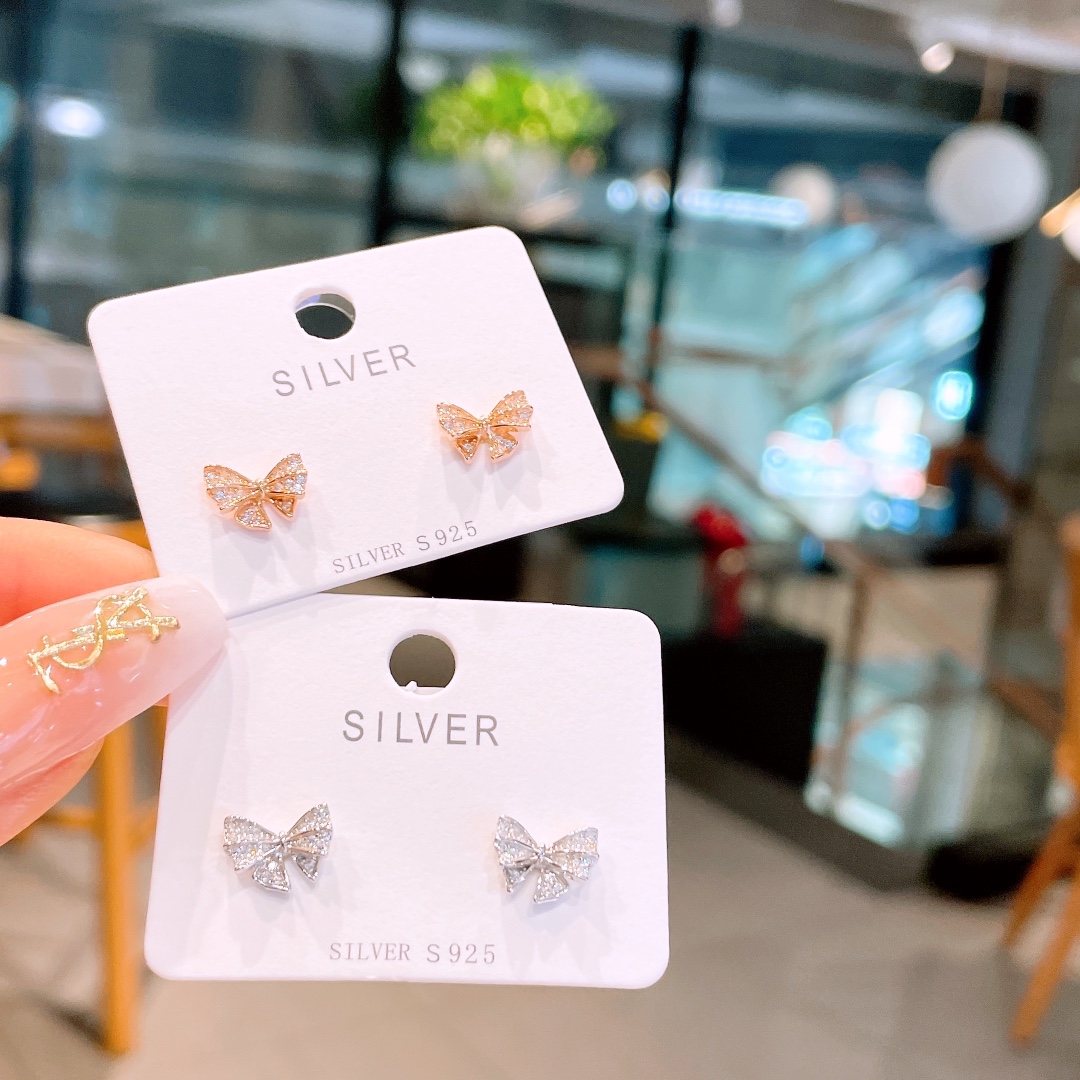 甘いアレルギー対応シルバーイヤリングシルバー プロポーズ