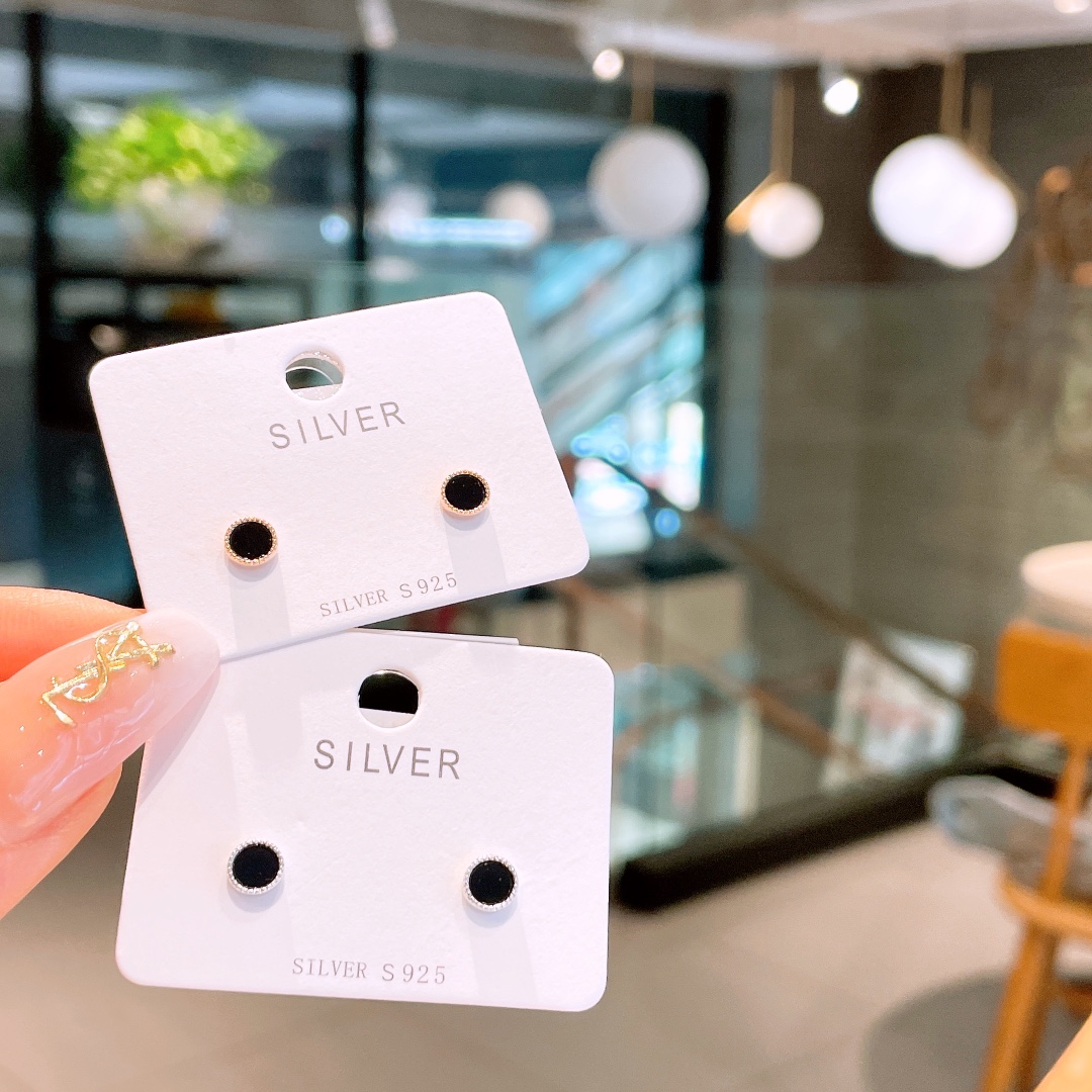 可愛いニッケル無添加銀イヤリングゴールド 新年