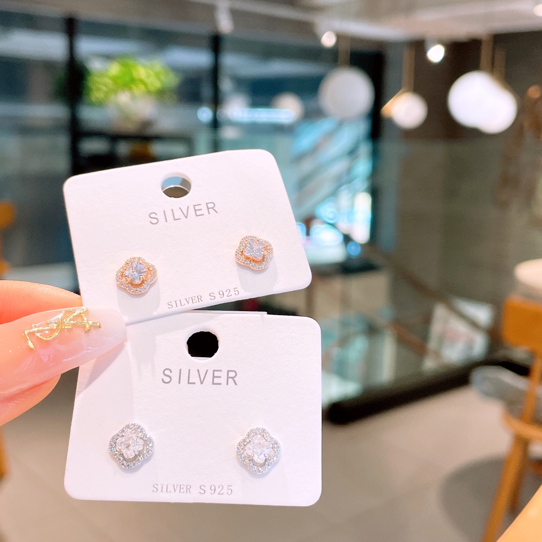 ファッション純銀イヤリングシルバー 職場