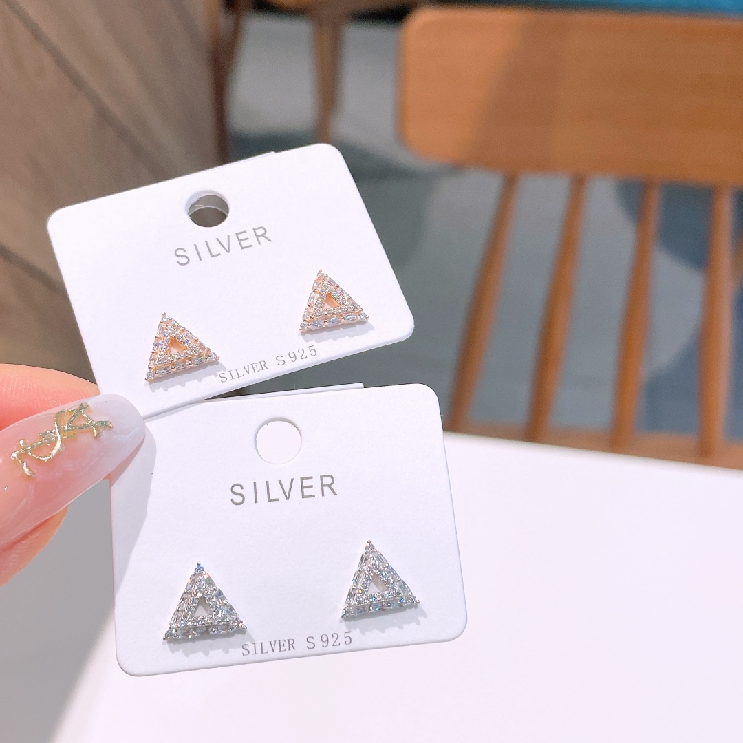 Hochglanzpoliertes Silber Ohrringe Verspielt Vatertag Gold