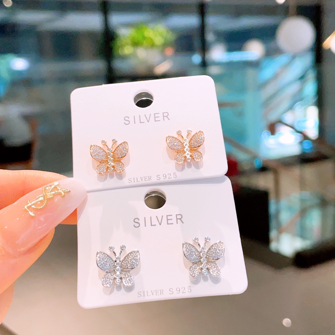 エレガントファインシルバーイヤリングシルバー 日常使い