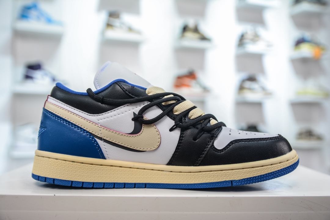 Air Jordan 1 Low AJ1 Deconstructed Strap Low-Top Series