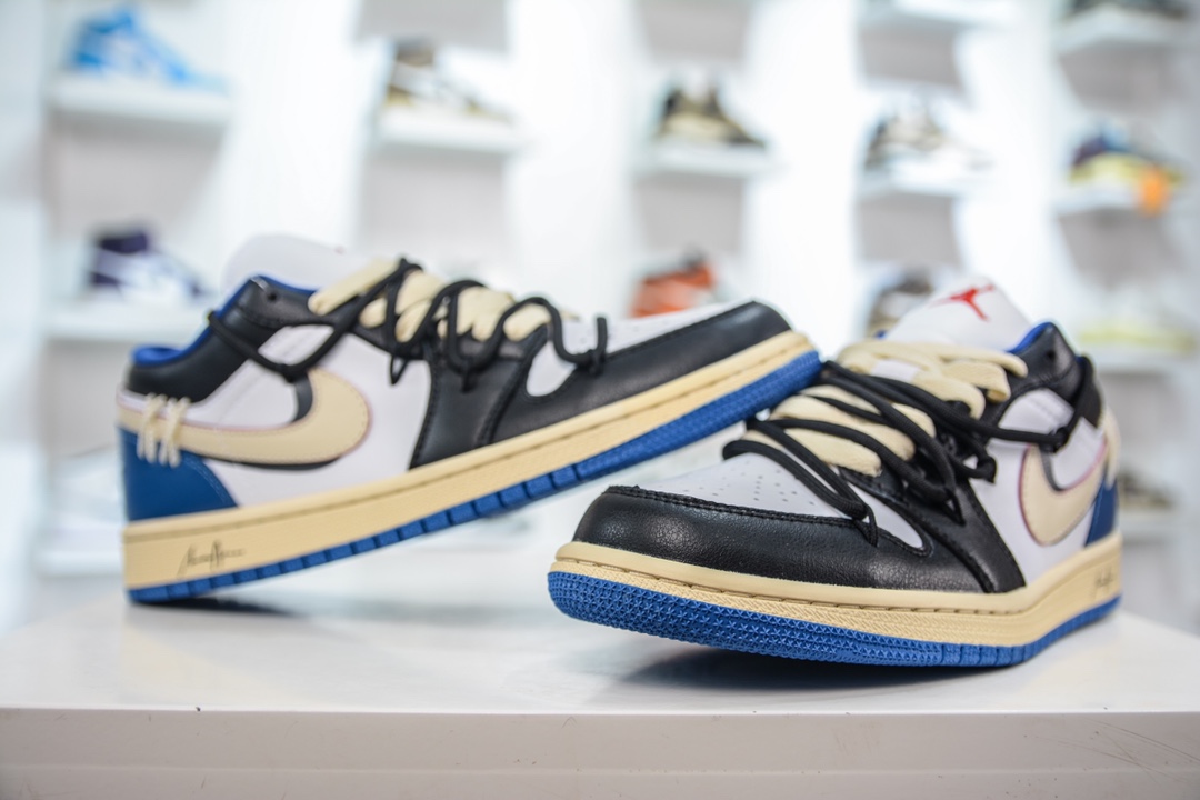 Air Jordan 1 Low AJ1 Deconstructed Strap Low-Top Series