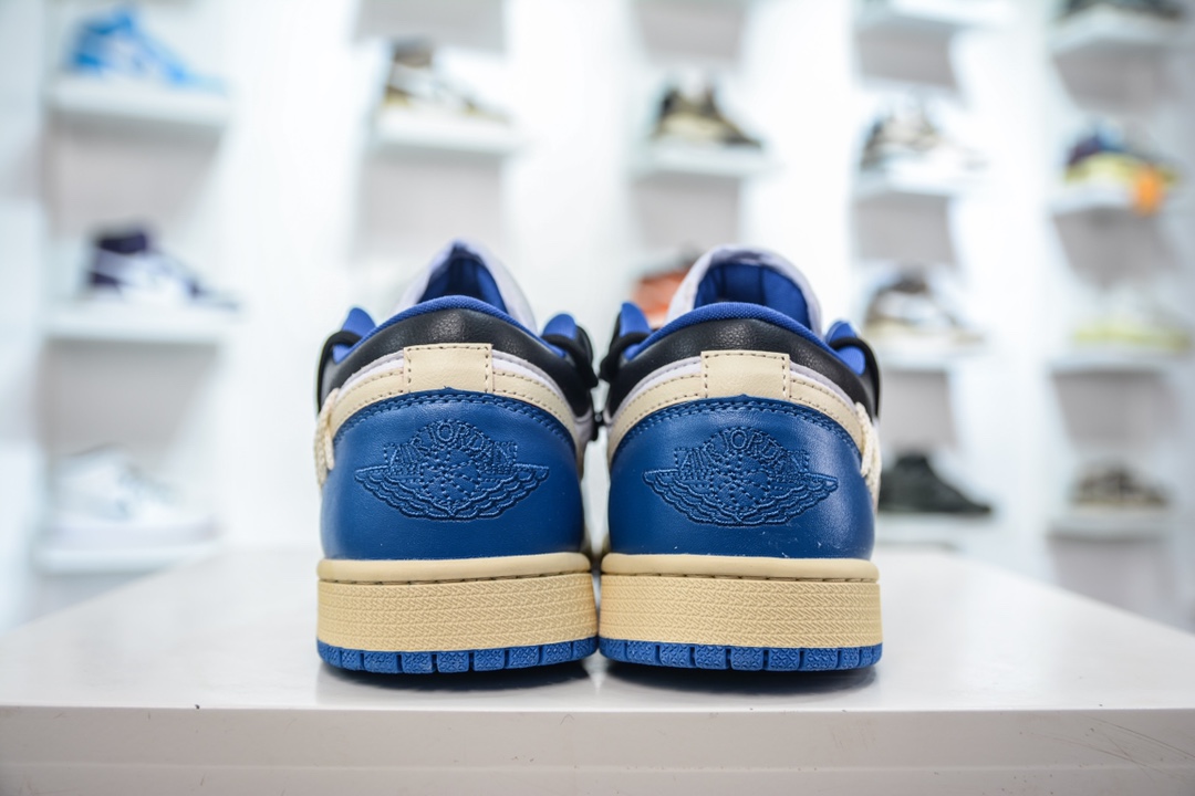 Air Jordan 1 Low AJ1 Deconstructed Strap Low-Top Series