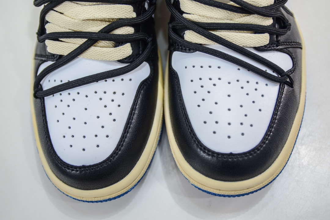 Air Jordan 1 Low AJ1 Deconstructed Strap Low-Top Series