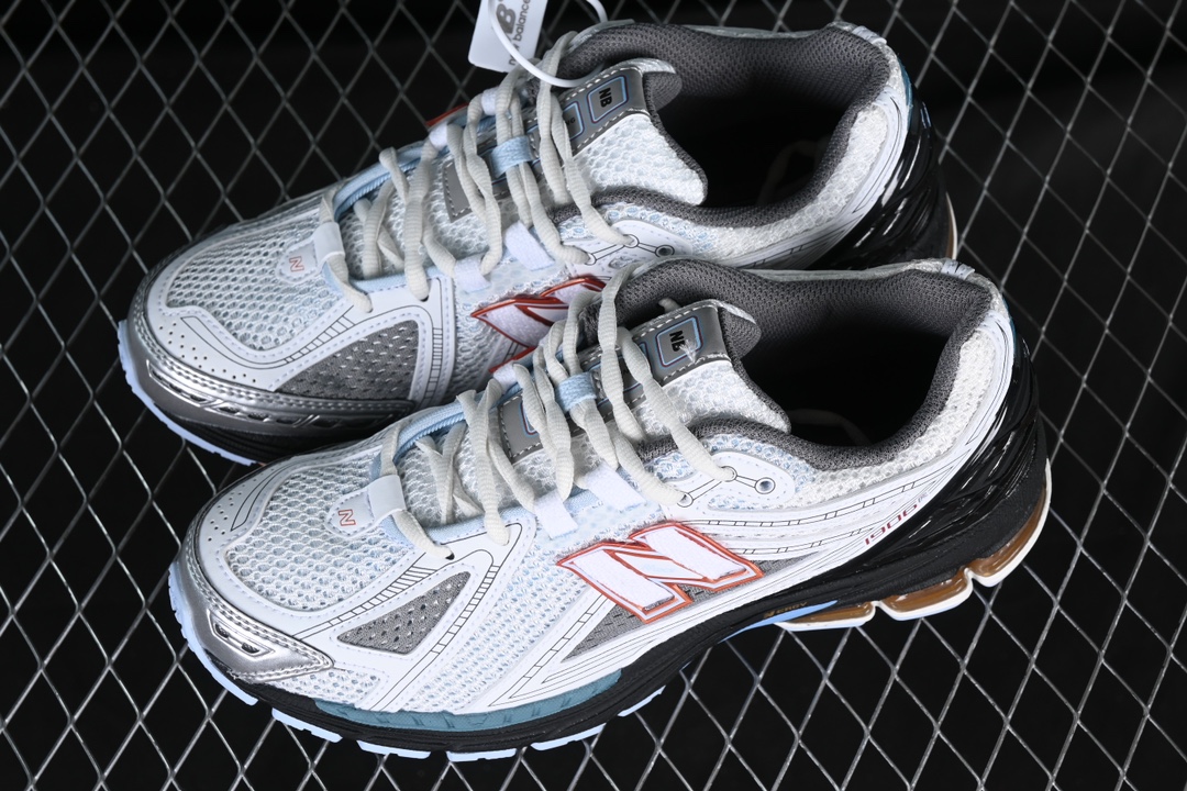 纯原NewBalance1906系列复古老爹风休闲运动慢跑鞋M1906RBO#采用轻质牛剖革拼接透气网眼