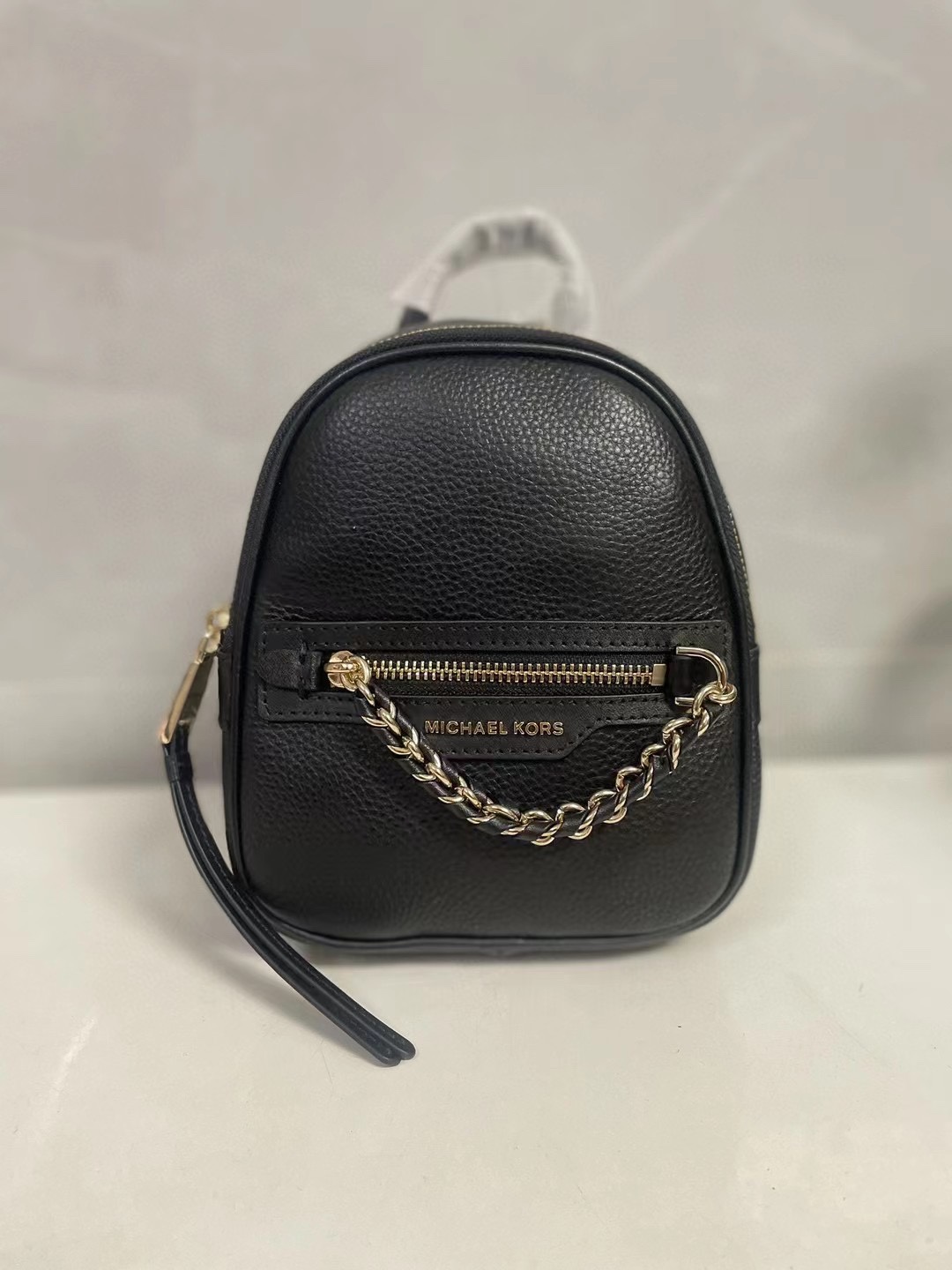 Michael Kors ～迷你全皮背包黑色，2023年新款