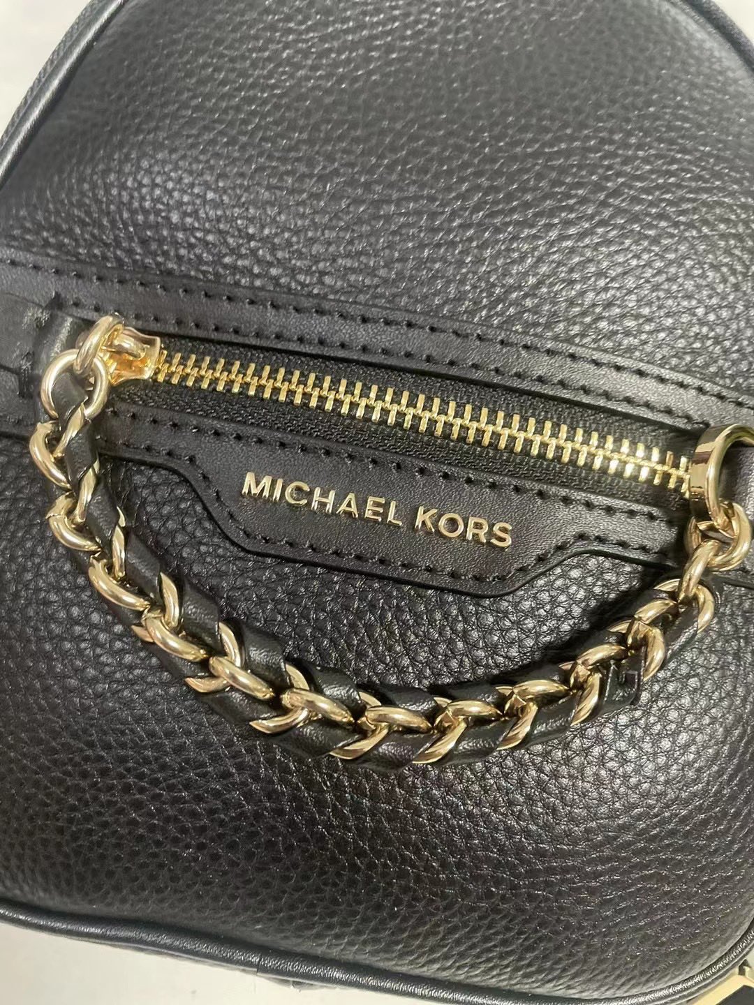 Michael Kors ～迷你全皮背包黑色，2023年新款