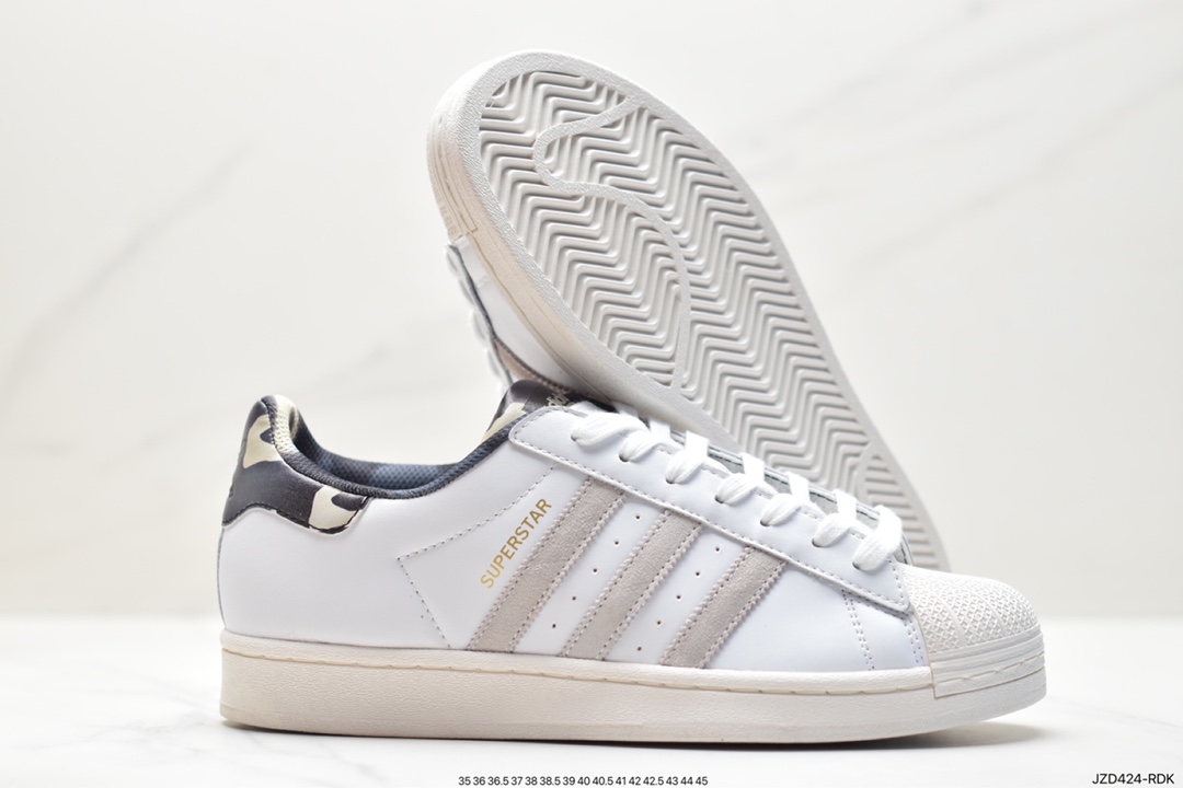 Adidas Originals Superstar Pride RM Shell Toe Series Low-Top Sneakers GY2565