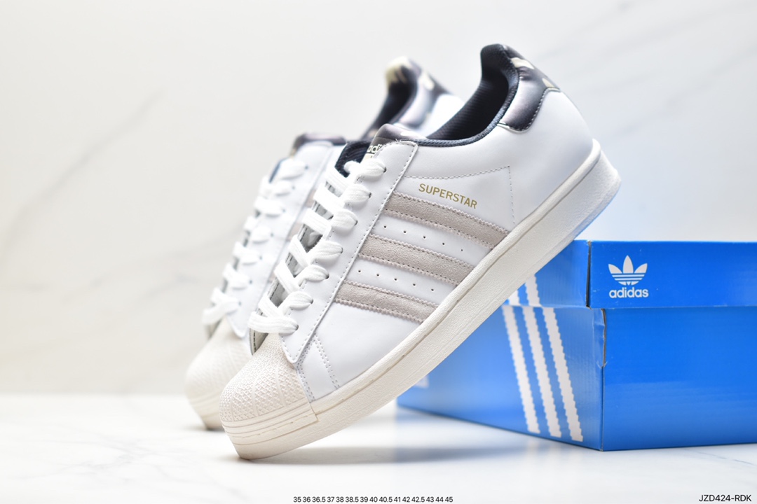 Adidas Originals Superstar Pride RM Shell Toe Series Low-Top Sneakers GY2565