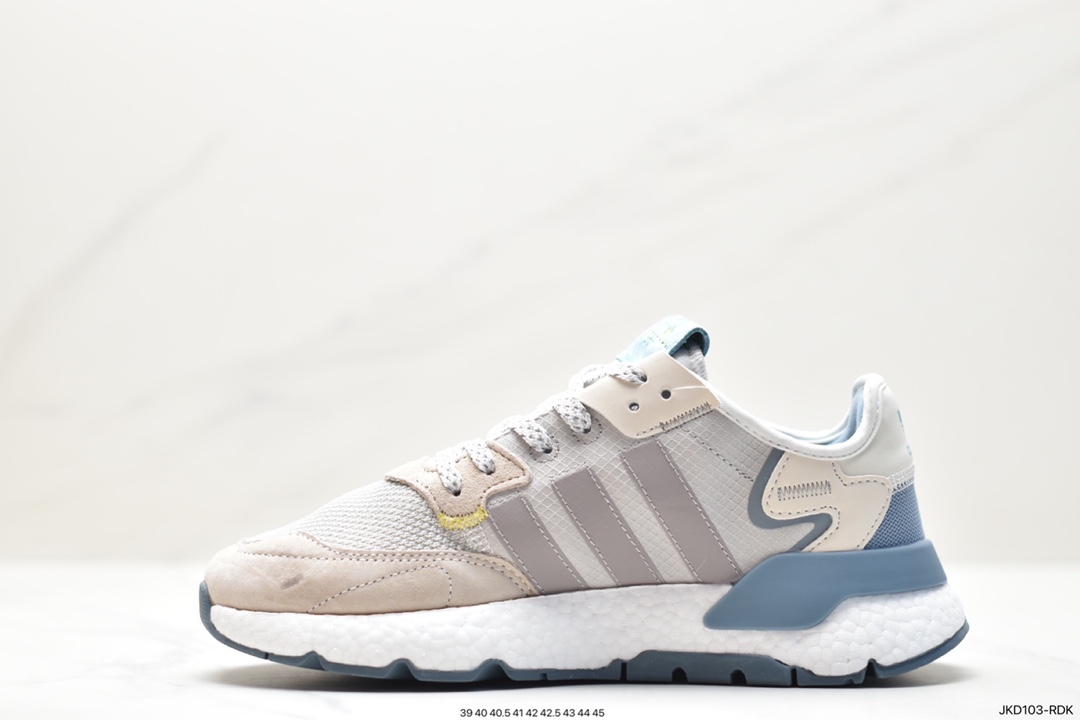 Adidas Nite Jogger 2019 Boost Trefoil IF0419 Retro Running Shoes