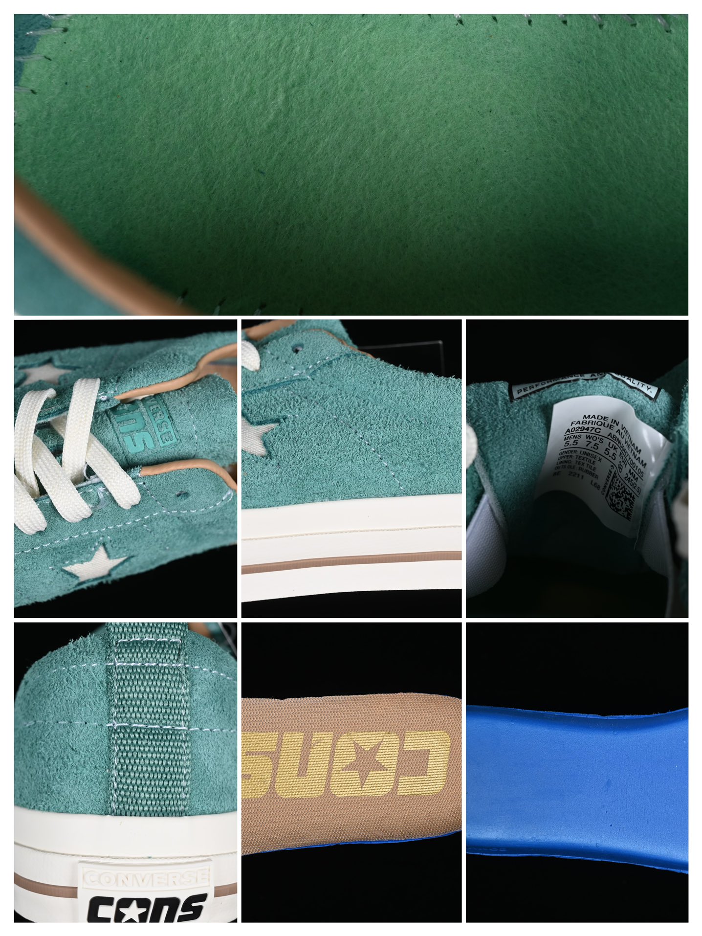 💰160纯原
Converse One Star Pro 绿色 匡威官方 木村复古休闲滑板鞋 A02947C
#经典鞋型提供舒适穿着感受 低调不浮夸 简约设计 时尚百搭 官网主推款 ins潮人时髦单品
尺码:35 36 36.5 37 37.5 38 39 39.5 40 41 41.5 42 42.5 43 44 M.C3