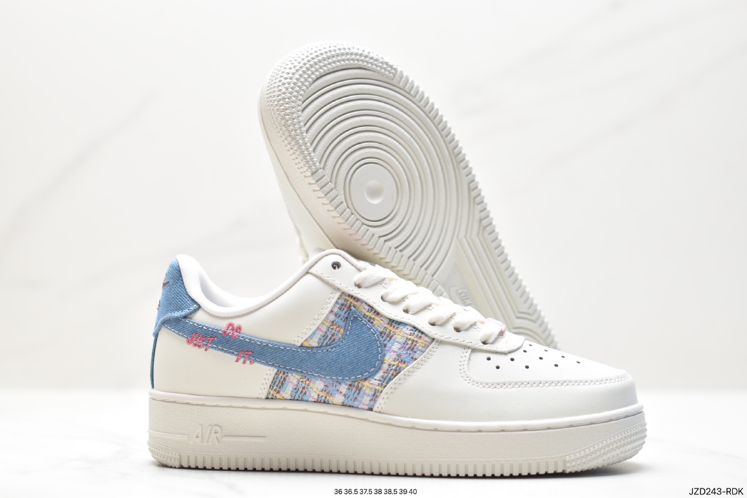 140 耐克Nike Air Force 1 Low 空军一号低帮百搭休闲运动板鞋 FJ7740-141