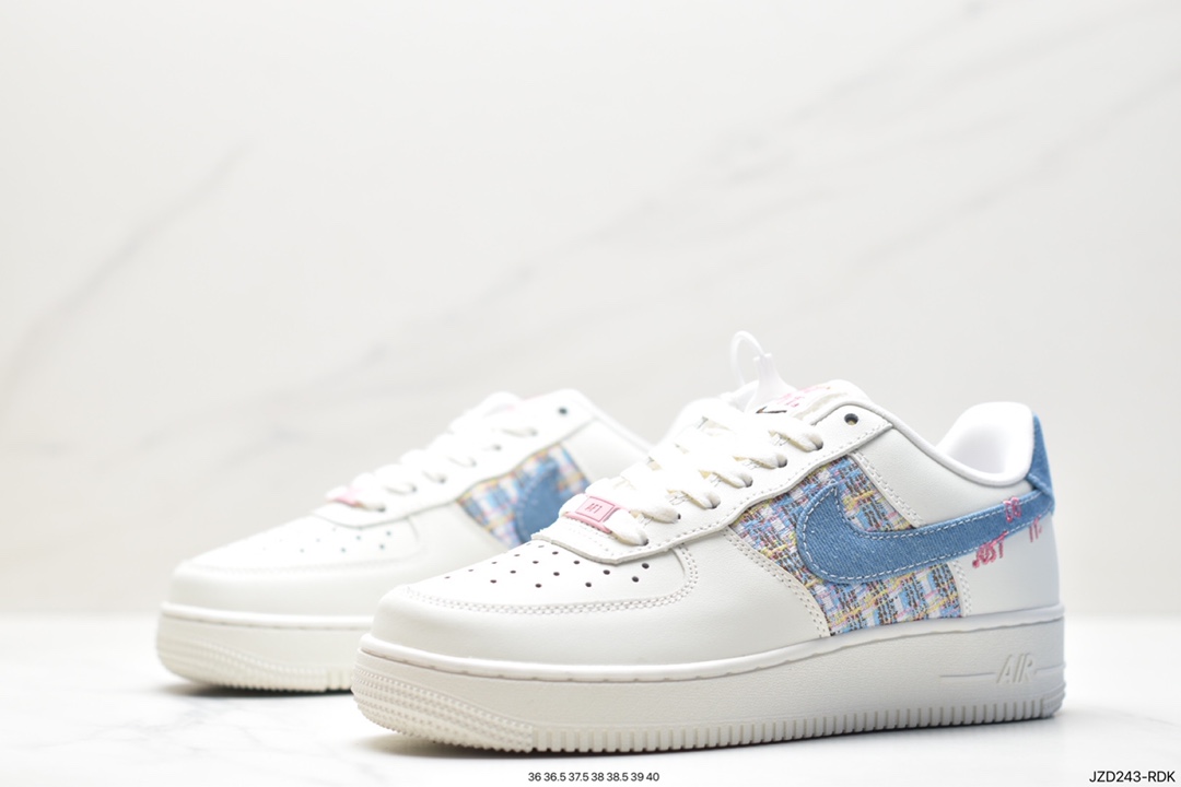 140 耐克Nike Air Force 1 Low 空军一号低帮百搭休闲运动板鞋 FJ7740-141