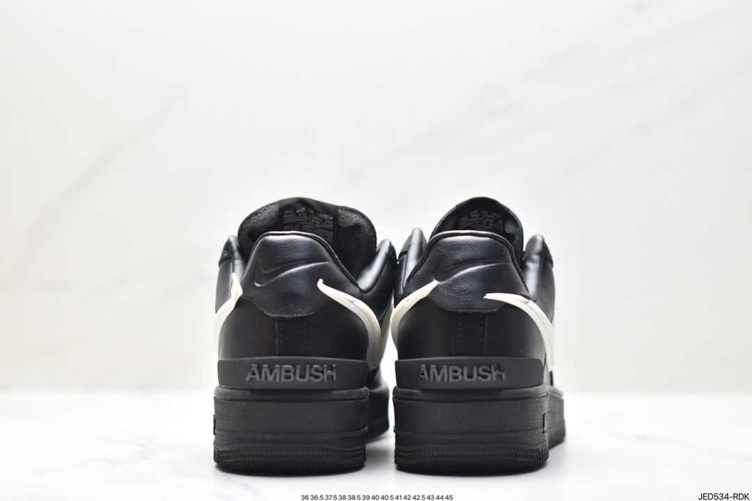 Ambush x Nk Air Force 1'07 Low ”Phantom” Joint Air Force One Low-top Casual Sneakers DV3464-001