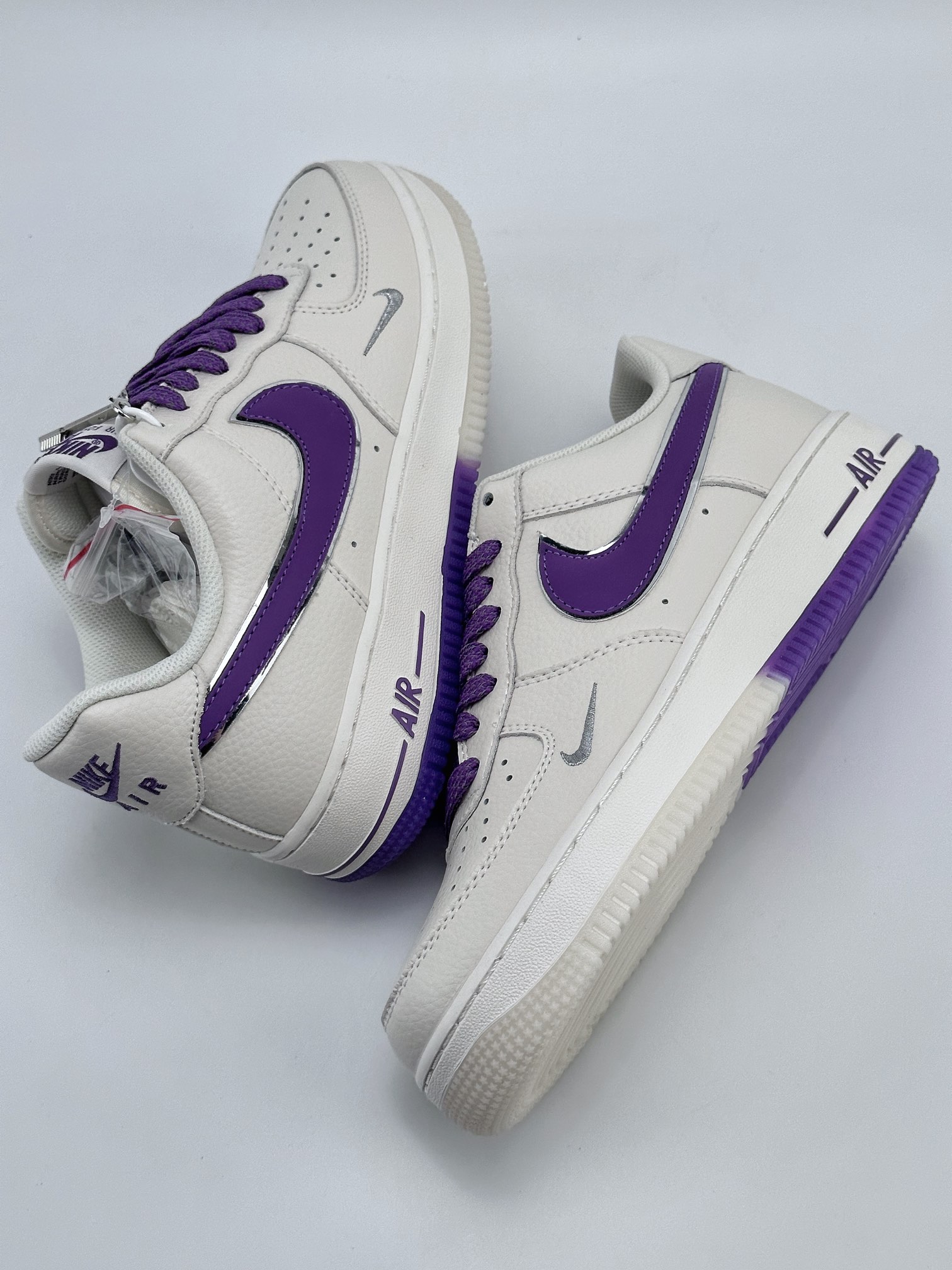 240 Nike Air Force 1 Low 07 白紫 JJ0253-010