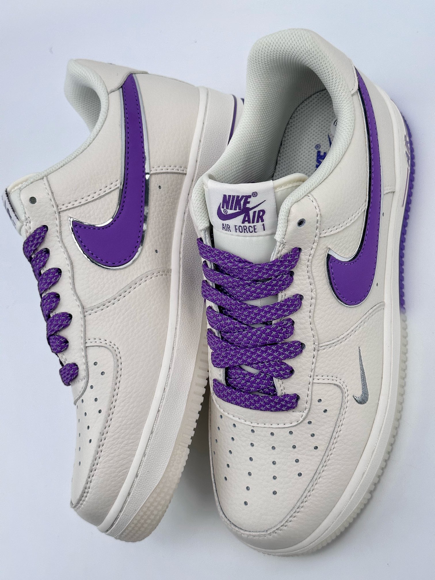 240 Nike Air Force 1 Low 07 白紫 JJ0253-010