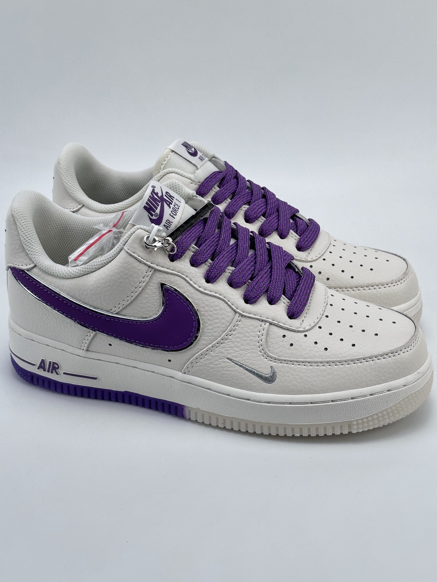 240 Nike Air Force 1 Low 07 白紫 JJ0253-010