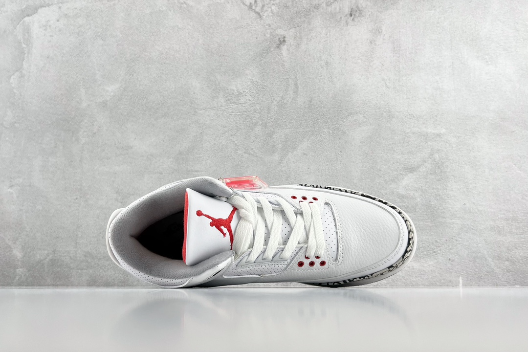 The latest foreign trade batch of Jordan Air Jordan 3 JTH Justin Timberlake &Tinker Hatheld cracked white AV6683-160