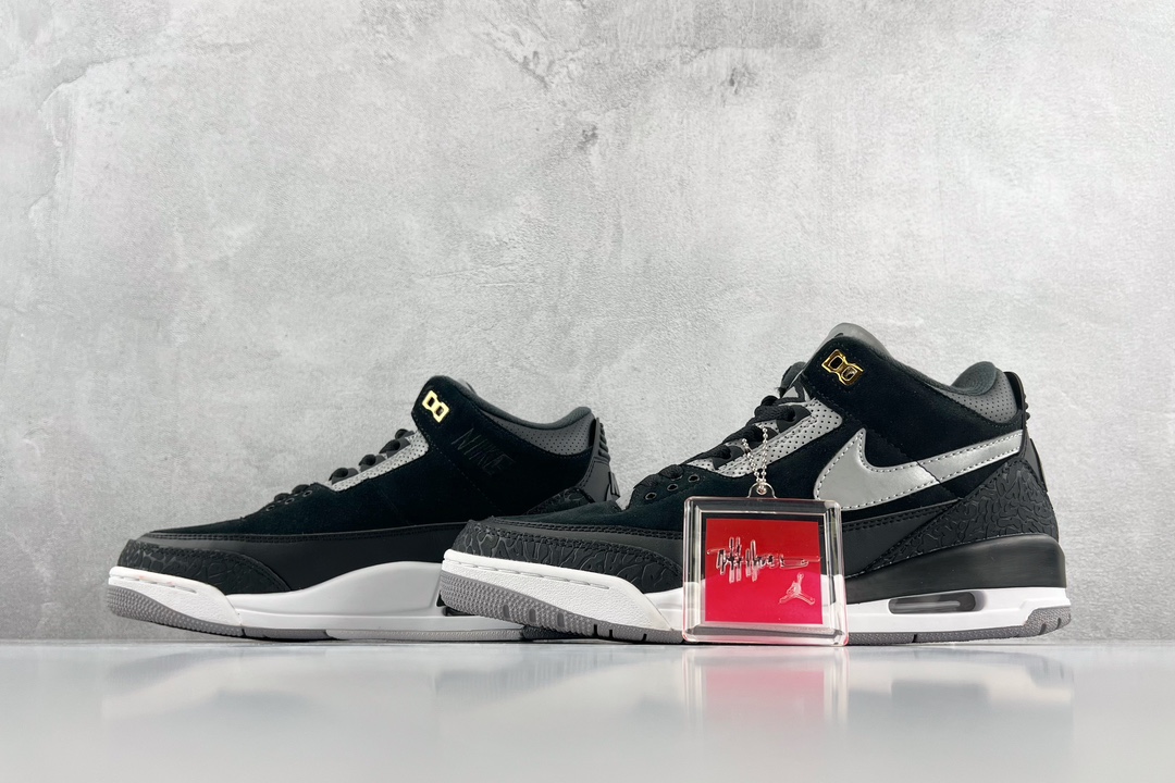 The latest foreign trade batch of Jordan Air Jordan 3 tinker black and white CK4348-007