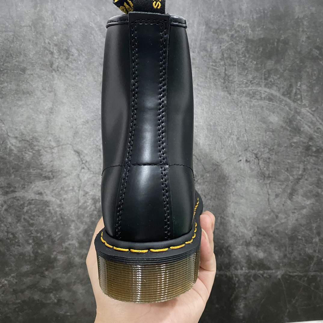 Dr.Martens Dr.Martens Martin boots 1460 classic 8-hole series hard leather matte black hard leather