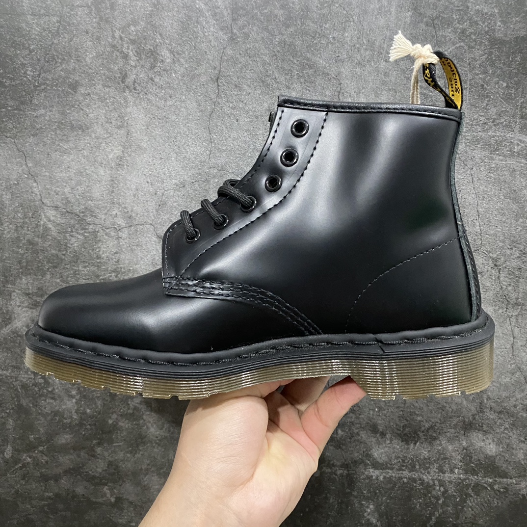 Dr.Martens Dr.Martens Martin boots 1460 classic 6-hole series soft leather matte surface Ys black 101