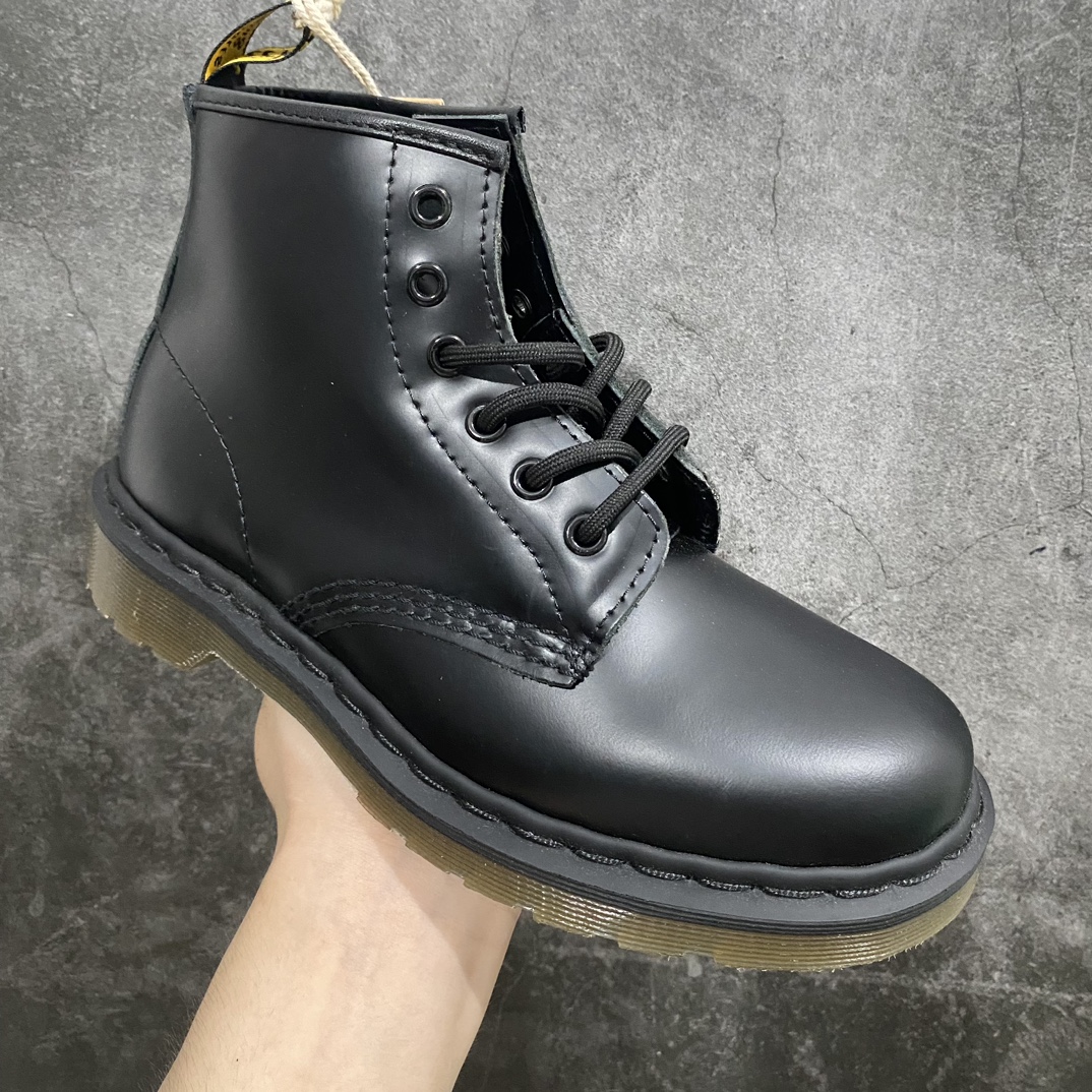 Dr.Martens Dr.Martens Martin boots 1460 classic 6-hole series soft leather matte surface Ys black 101