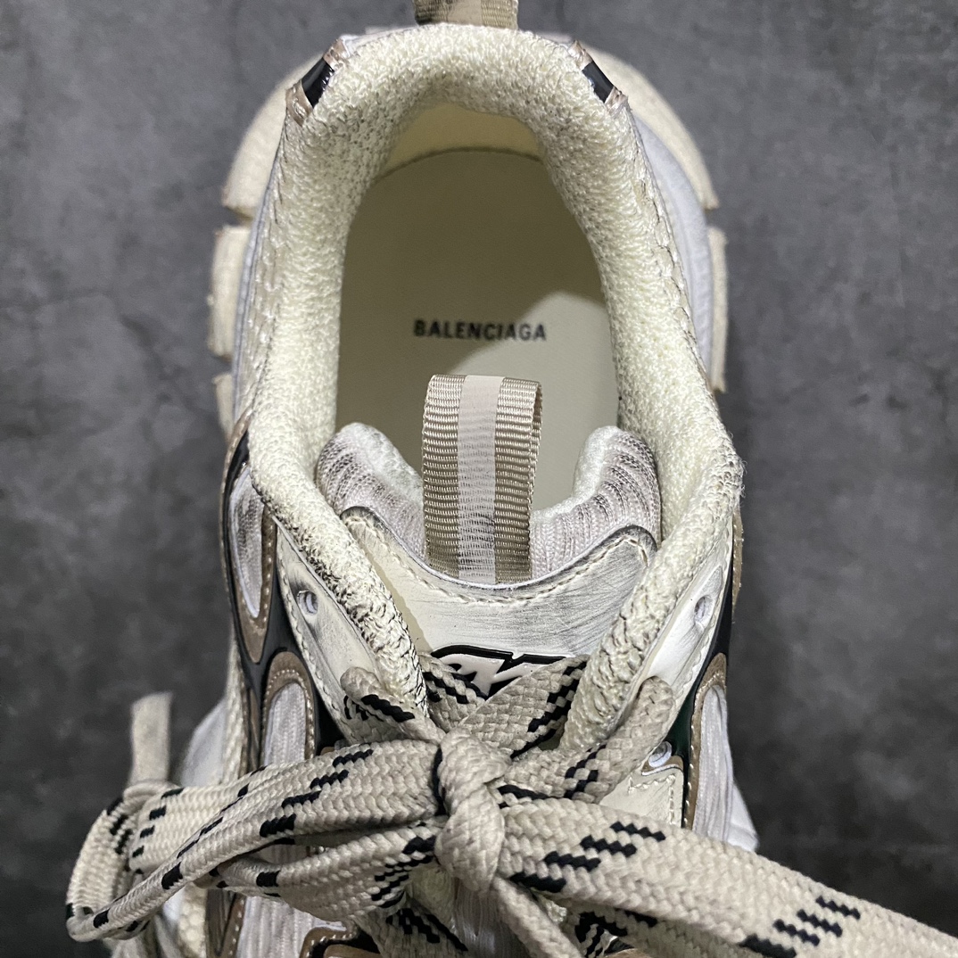 420 【XA版本】BALENCIAGA 3XL Sneakers 巴黎世家十代网布系带低帮走秀复古老爹鞋