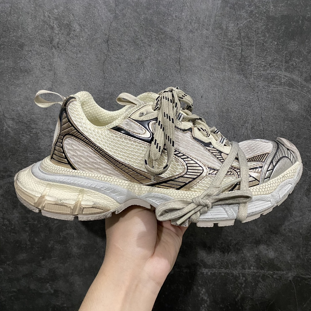 420 【XA版本】BALENCIAGA 3XL Sneakers 巴黎世家十代网布系带低帮走秀复古老爹鞋