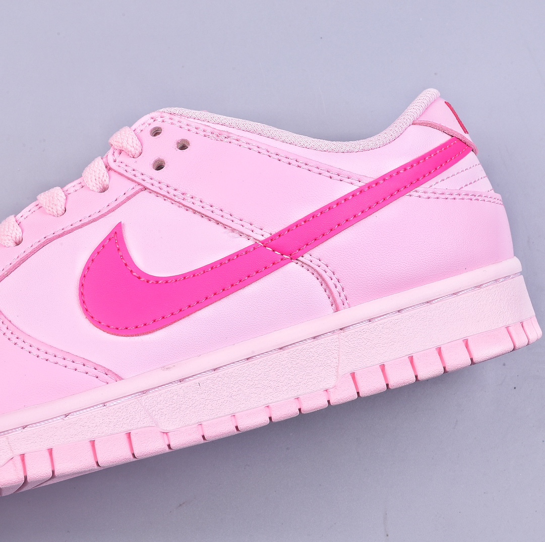 B NIKE SB Dunk Low Triple Pink 粉红 DH9756-600