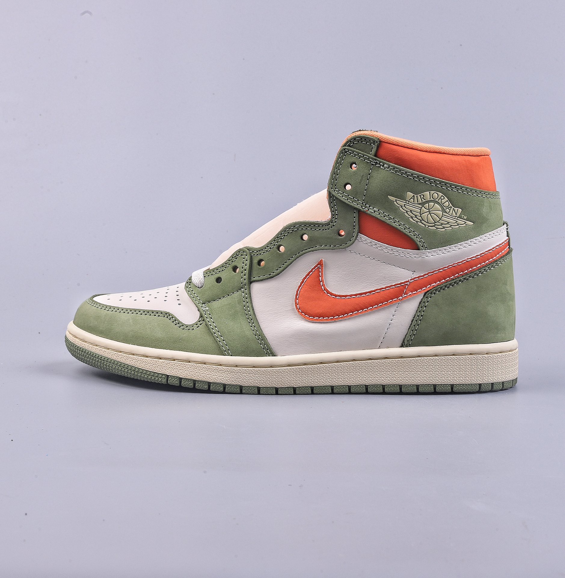 W Air Jordan 1 High OG ”Celadon” AJ1 乔1解构复古椰奶绿 高帮篮球鞋 FB9934-300