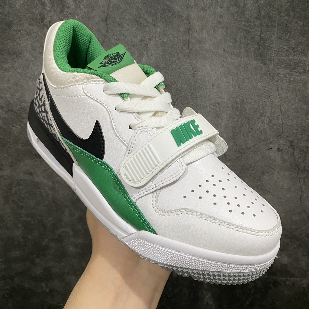 [Head layer high version] Air Jordan Legacy AJ312 low top white black green fn3406-101