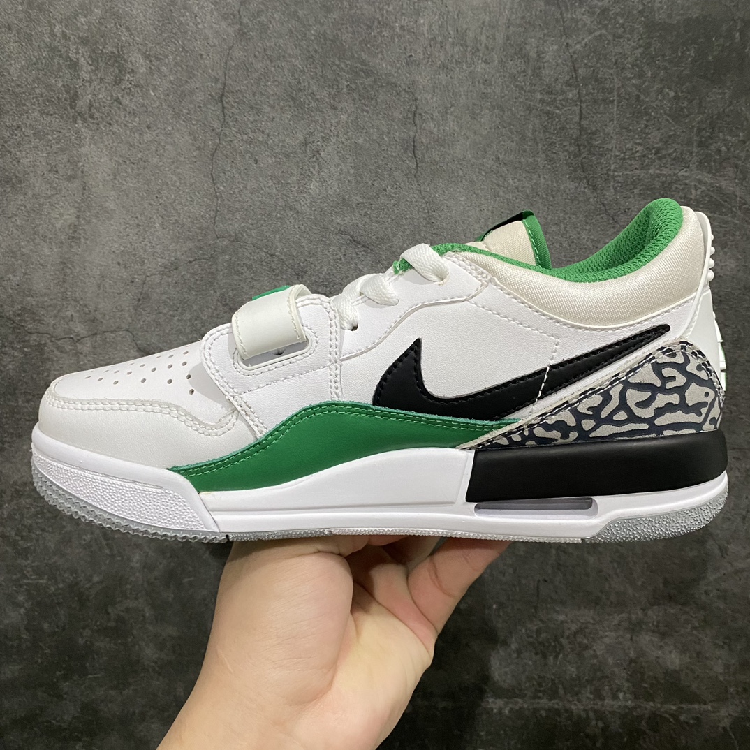 [Head layer high version] Air Jordan Legacy AJ312 low top white black green fn3406-101