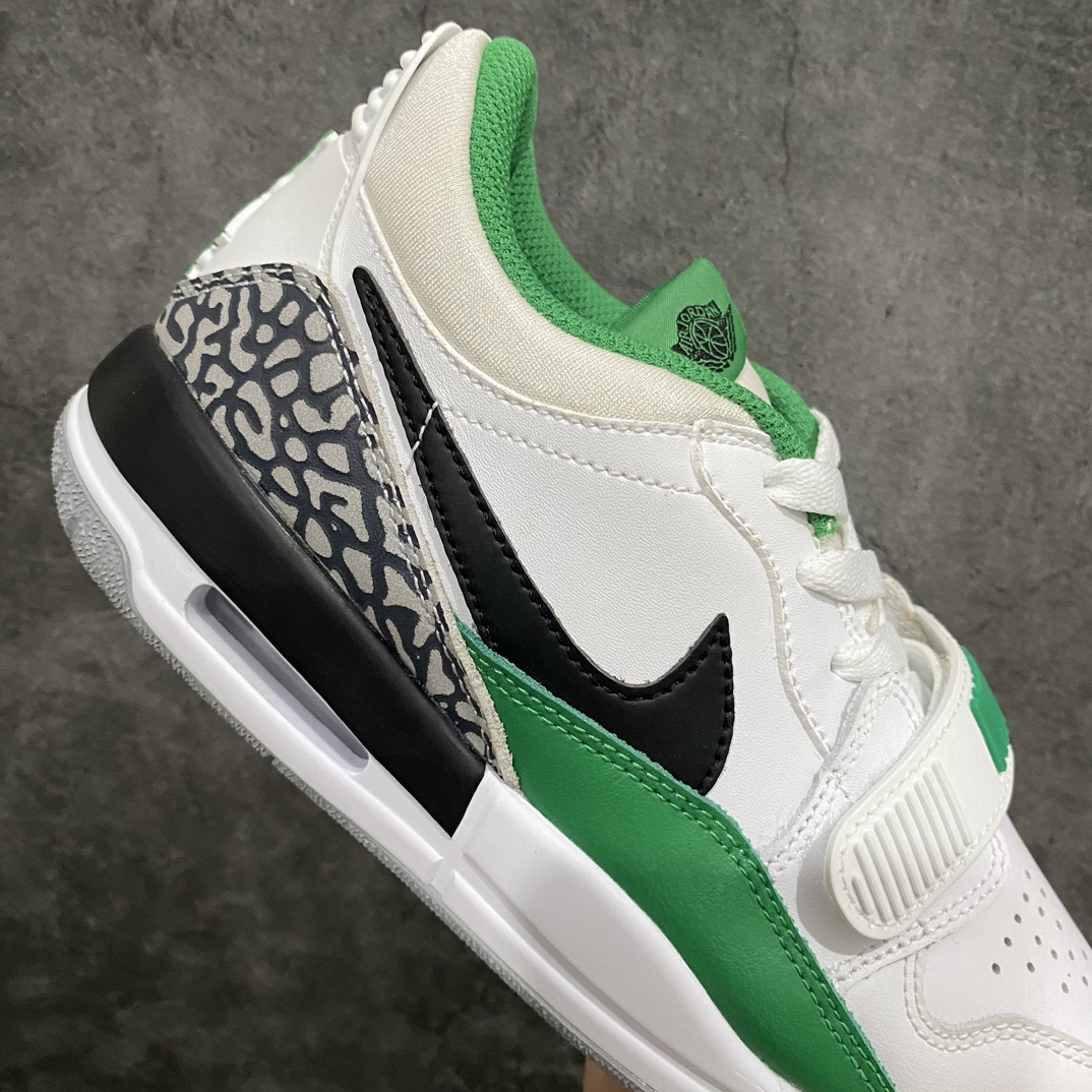 [Head layer high version] Air Jordan Legacy AJ312 low top white black green fn3406-101