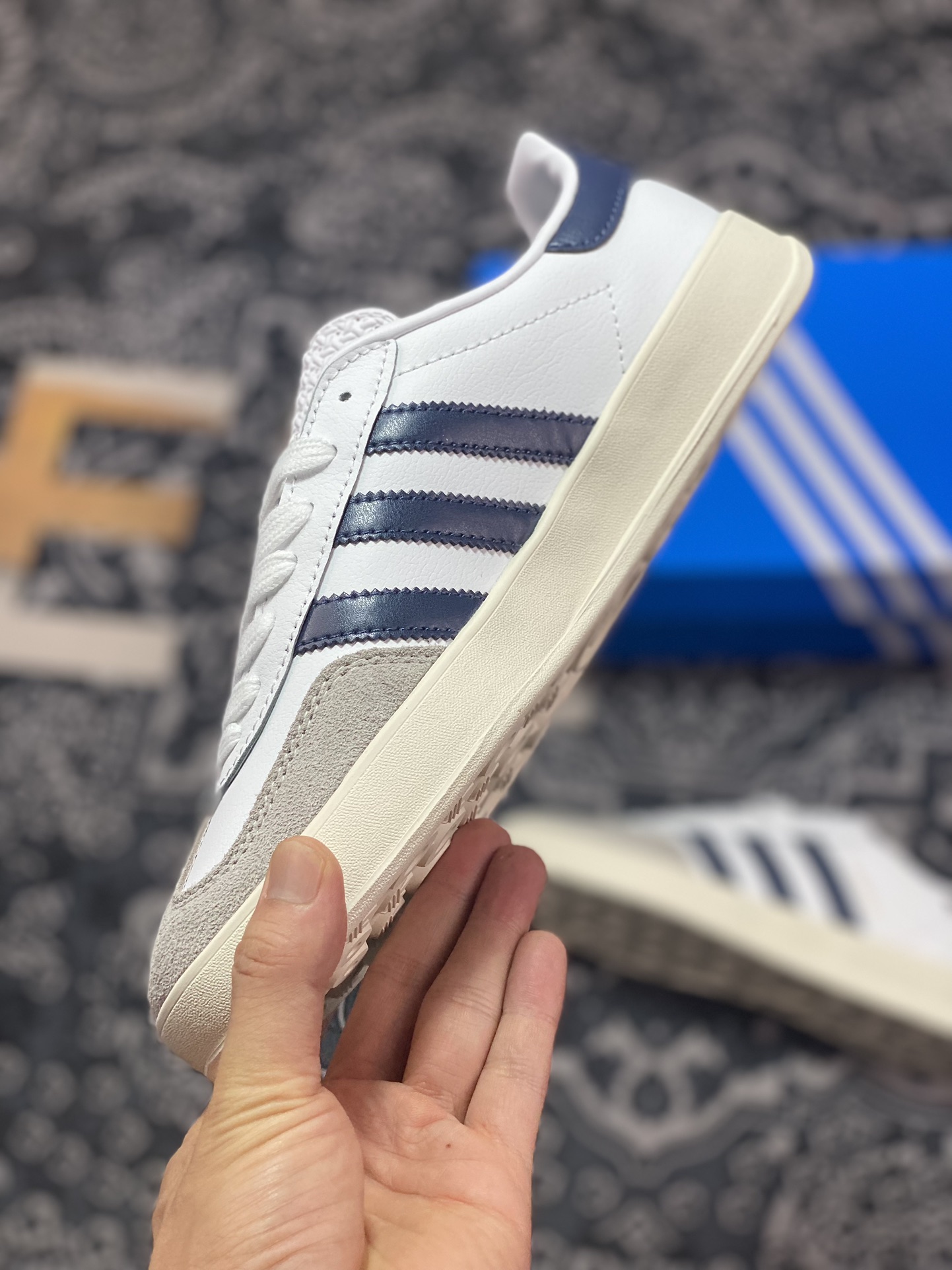 Adidas originals Gazelle Indoor retro single product replica men's and women's classic sneakers original factory FV1242