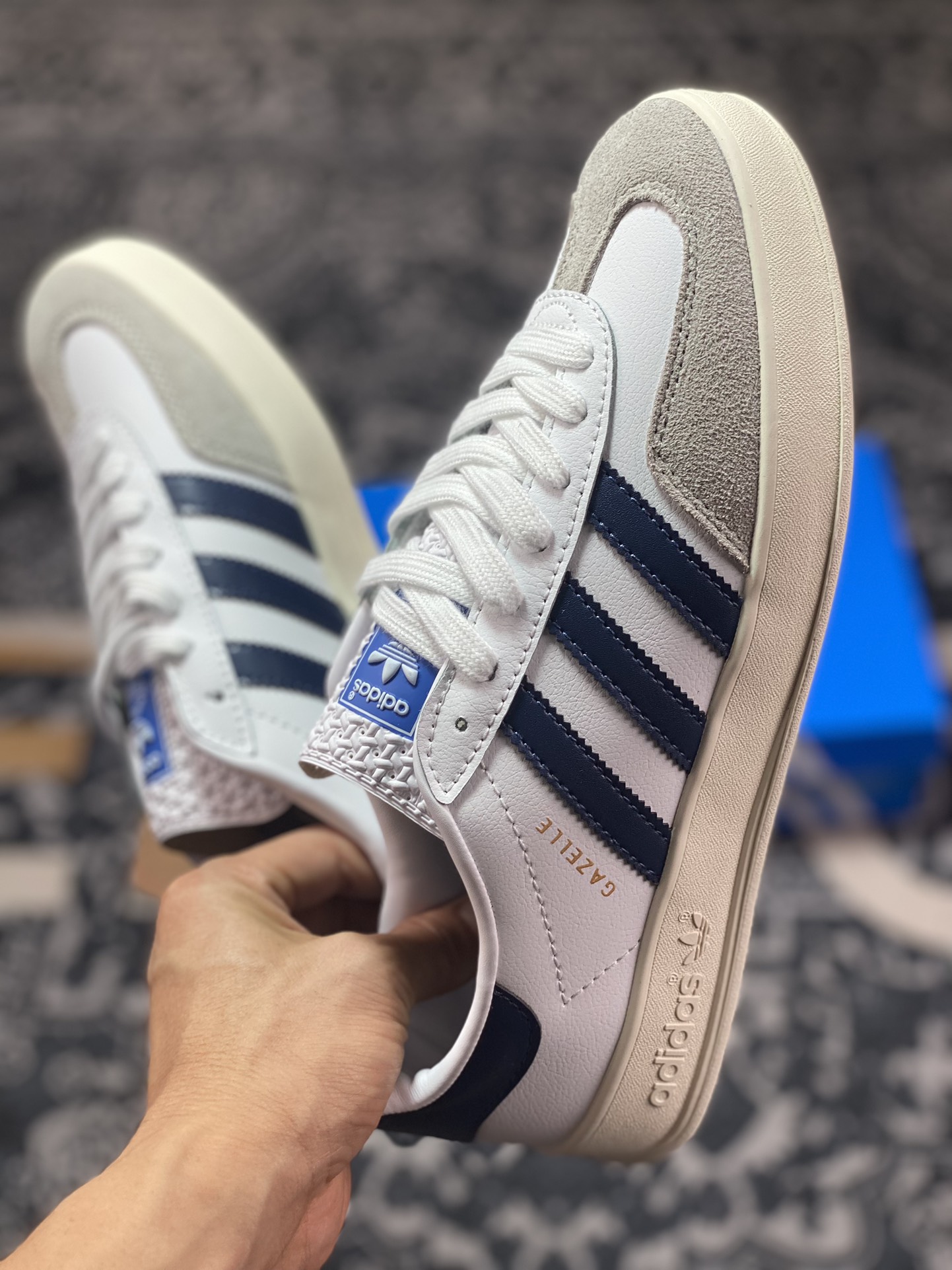 Adidas originals Gazelle Indoor retro single product replica men's and women's classic sneakers original factory FV1242