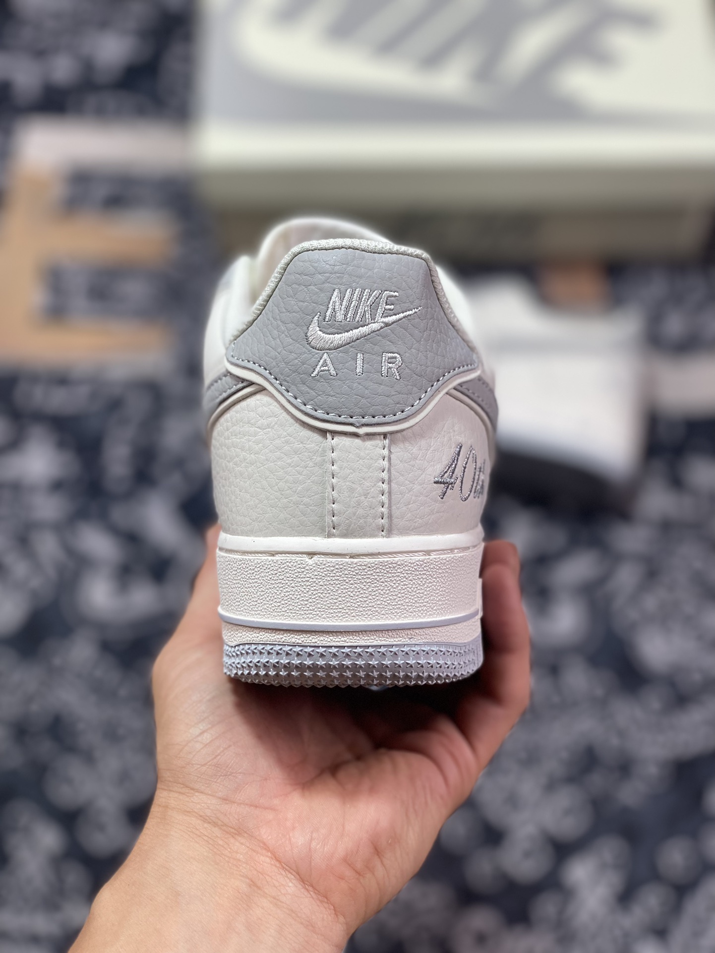 Air Force 1 '07 Low Beige Gray JF1983-561